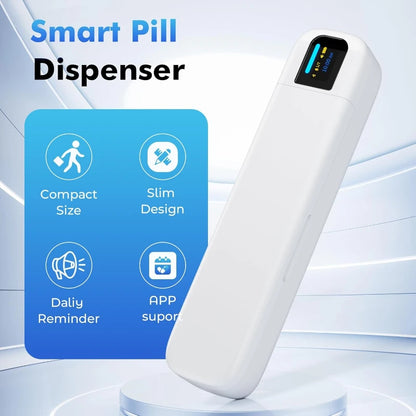 Smart Pill Dispenser with Alarm & Bluetooth