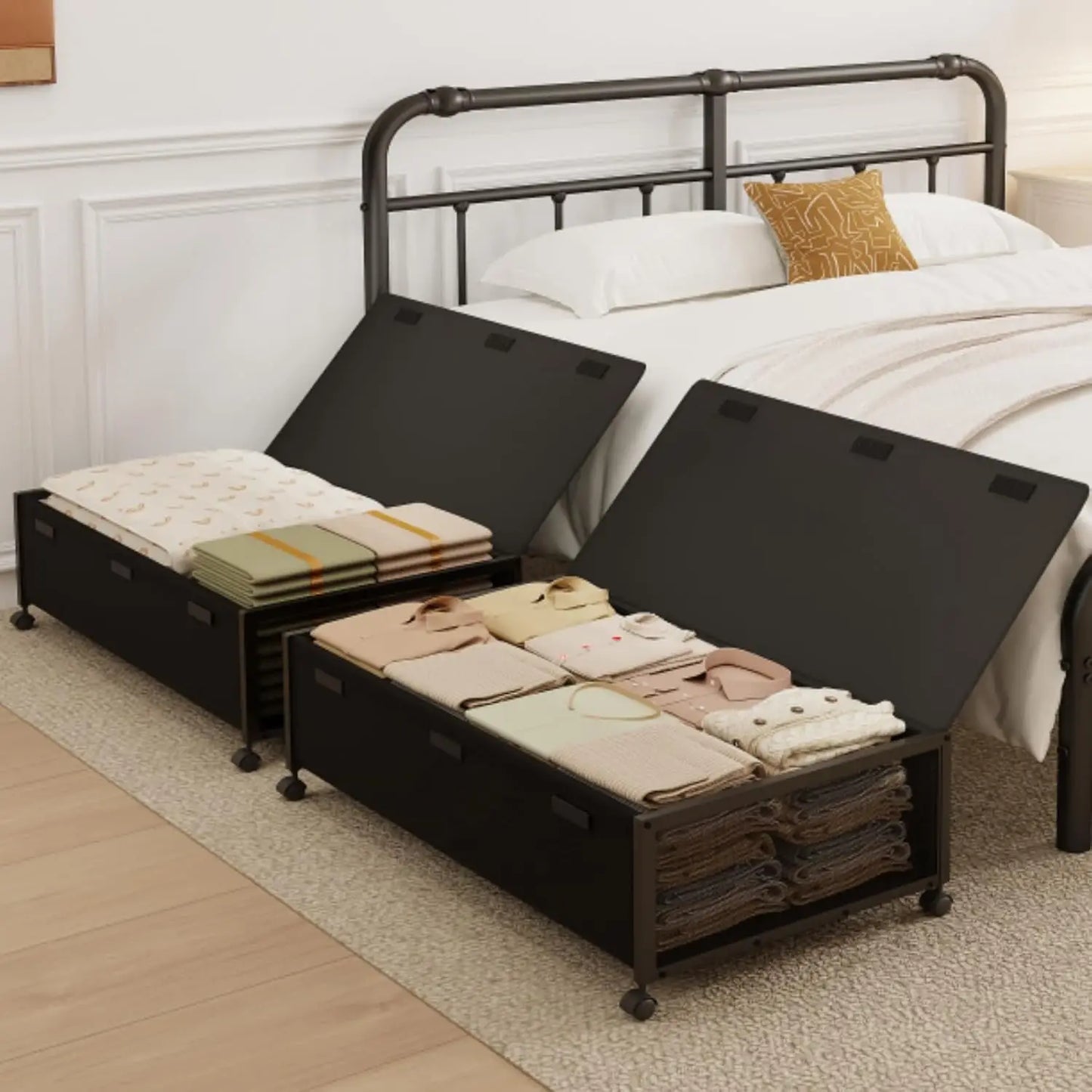 2-Pack Under-Bed Storage
