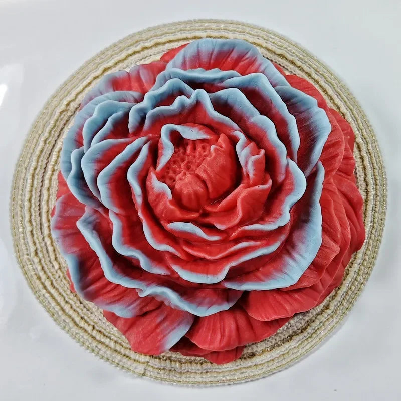 Peony Silicone Molds 3D Rose Flower