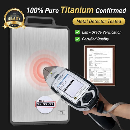 Titanium Cutting Boards for Kitchen Non Toxic