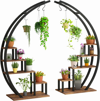 2pcs Metal Plant Stand