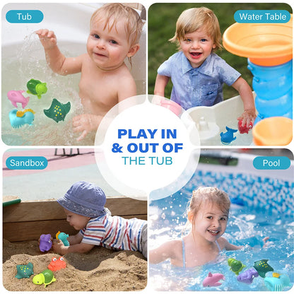 8PCS Bath Toys