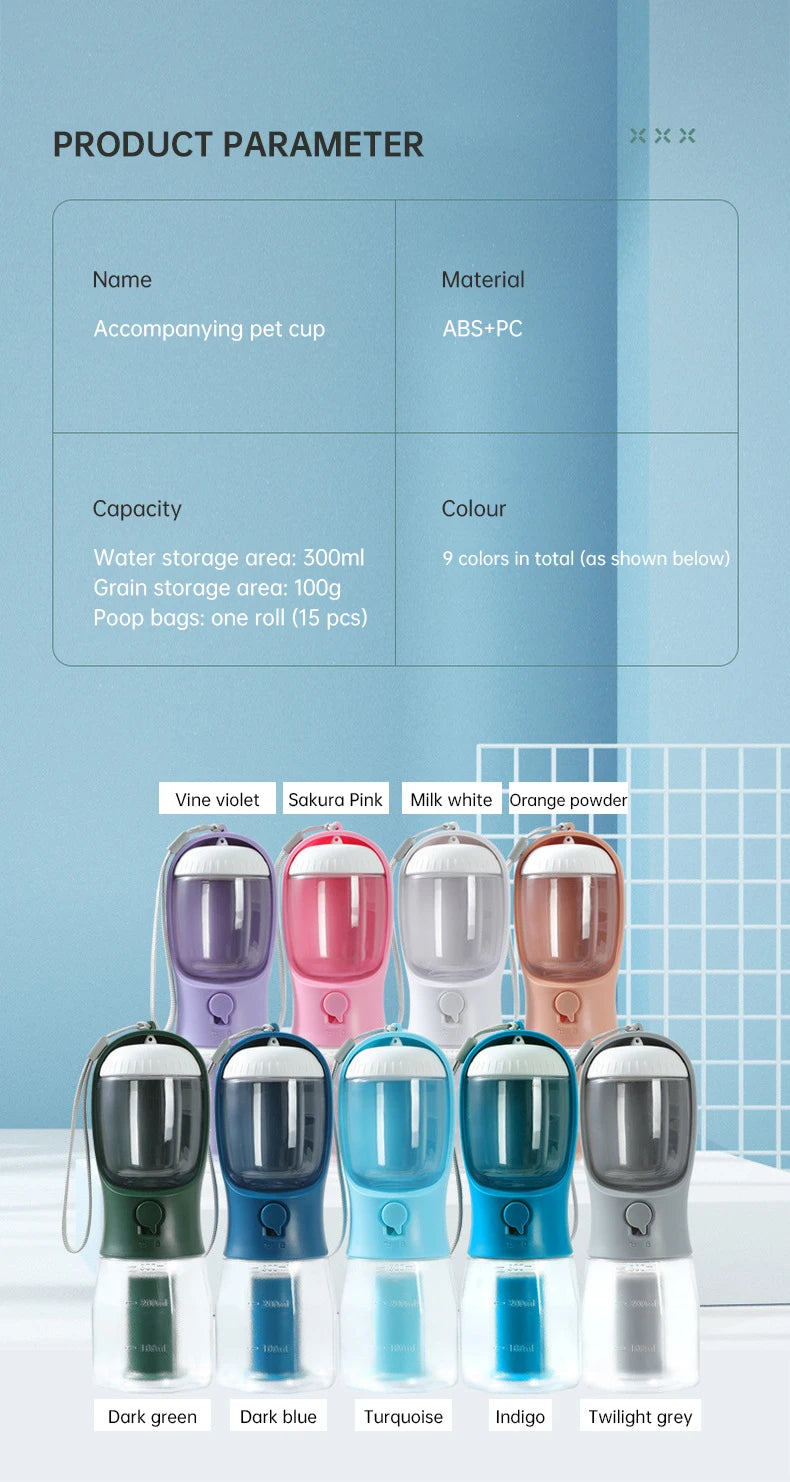 Portable Pet Water Bottle