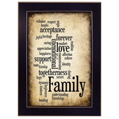 Family! wall art poster
