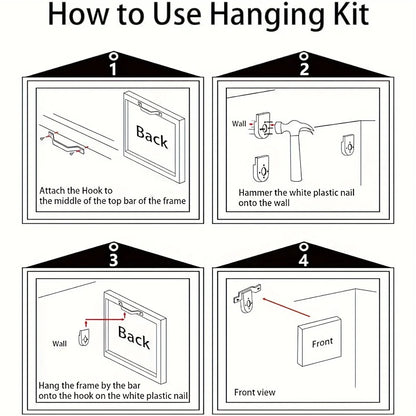 Large abstract Floral tree canvas art