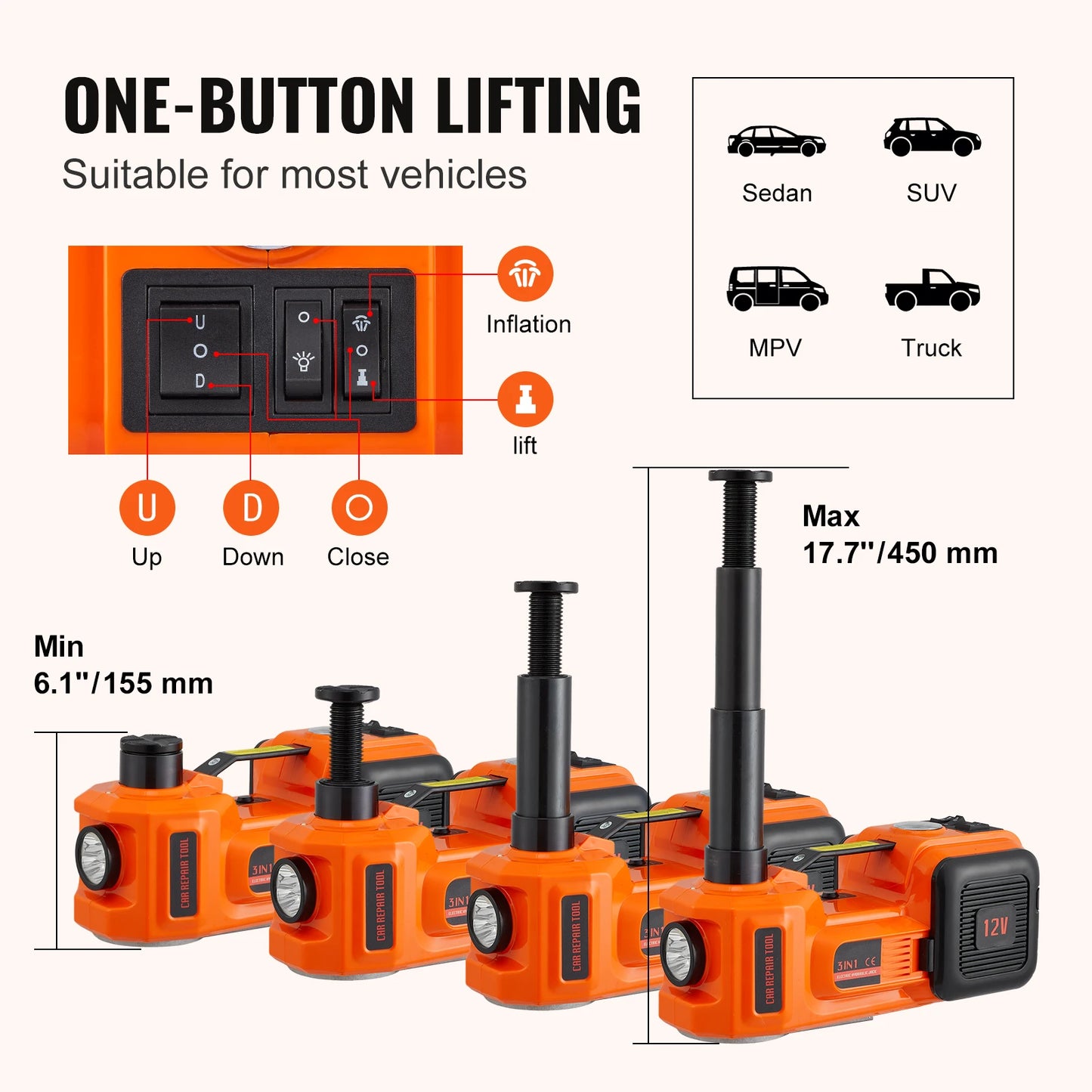 Hydraulic Portable Car Jack