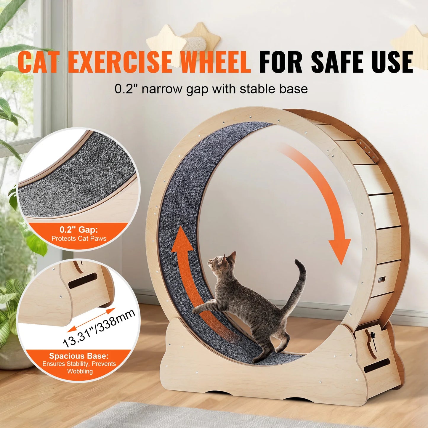 Wooden Cat Treadmill