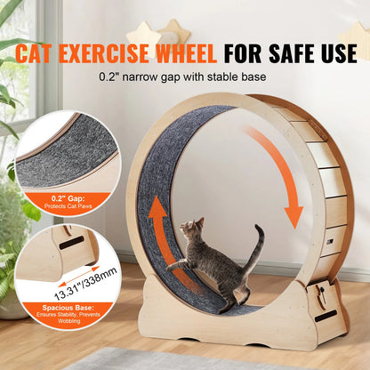 Wooden Cat Treadmill