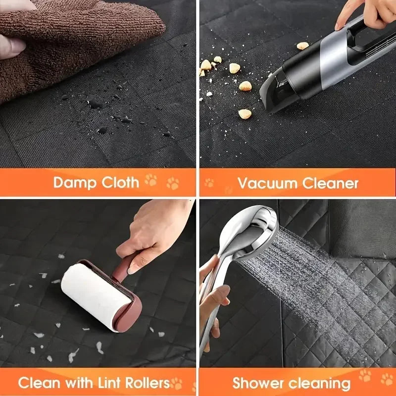 Dog Car Seat Cover for Pets 100% Waterproof