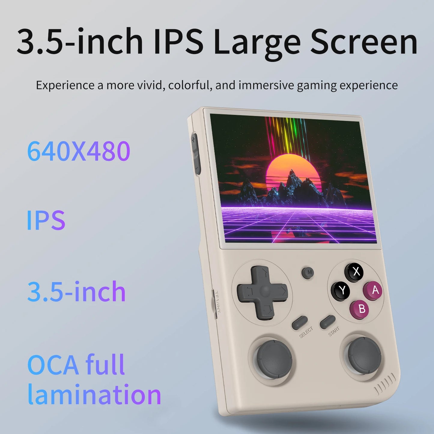 BATLEXP G350 Handheld Game Console 3.5'' IPS Screen