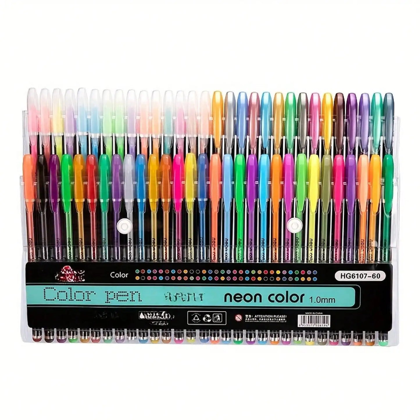 48-Color Sparkle Gel Pen Set