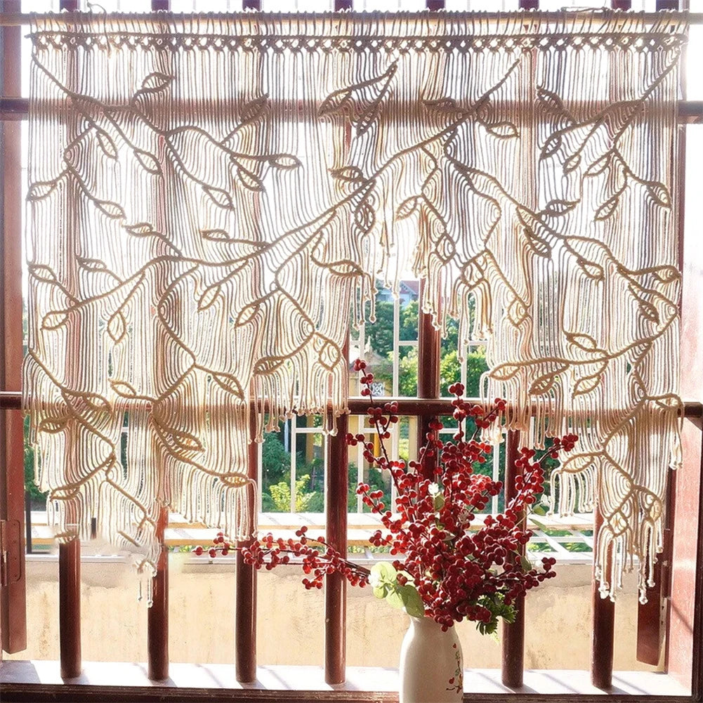 Macrame Curtain Tapestry