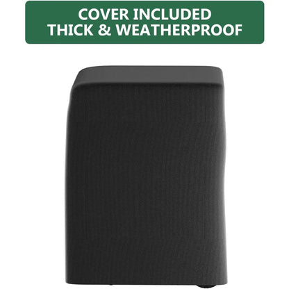 Kitchen Island with Hooks and Spice Rack