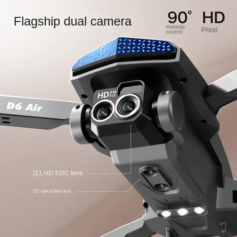 8K HD Professional Drone with Dual Camera Optical Flow GPS