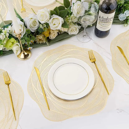 Gold Rose Placemats