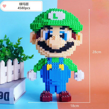 Super Mario Large Block 3D Puzzle