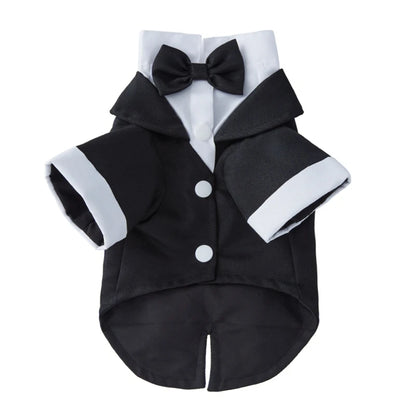 Pet Tuxedo Formal Suit for Small Medium Dogs