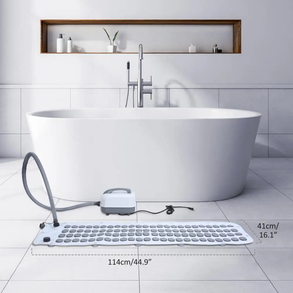 Bubble Bath Mat With Adjustable Bubble Settings