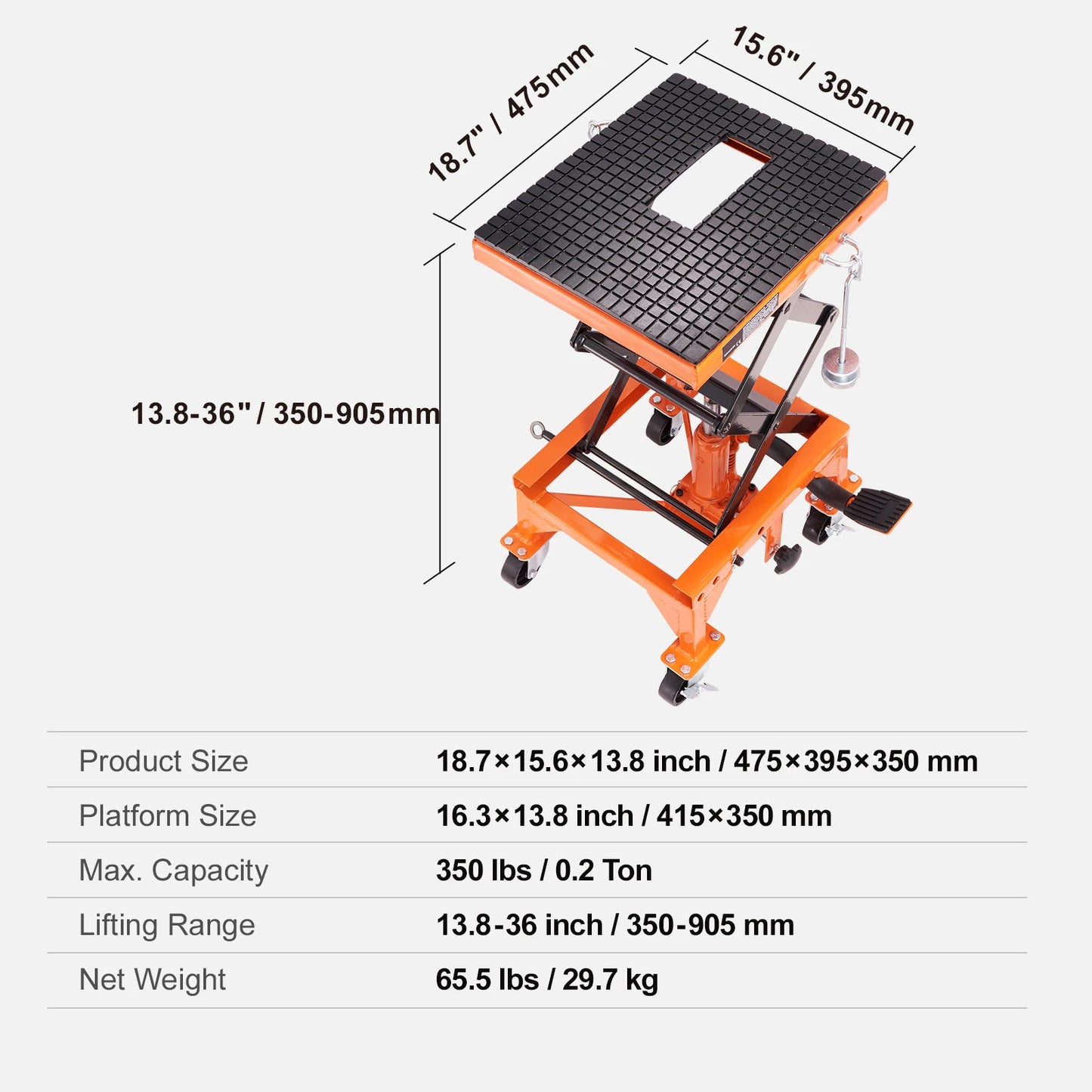 Motorcycle Scissor Jack