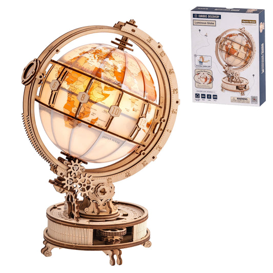 Globe 3D Wooden Puzzle