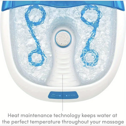 Pedicure Heated Foot Spa Bubble Massager