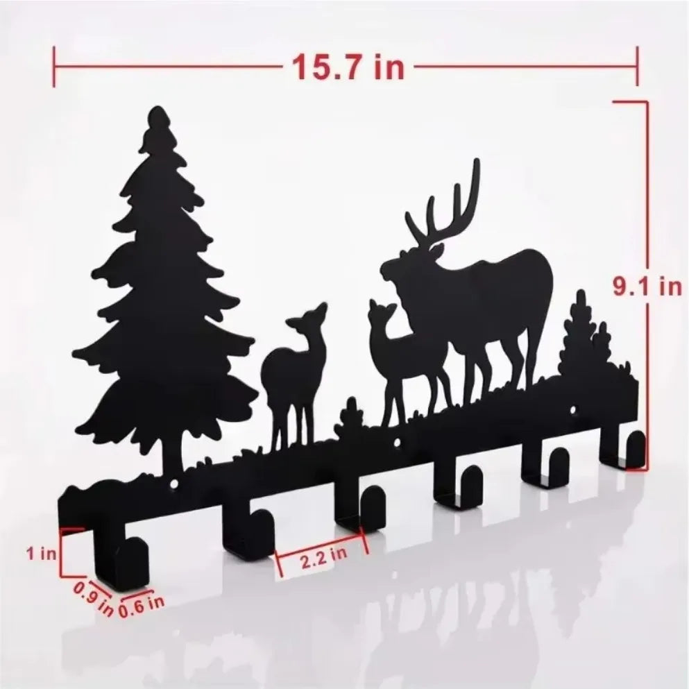 Metal Deer Coat Hook