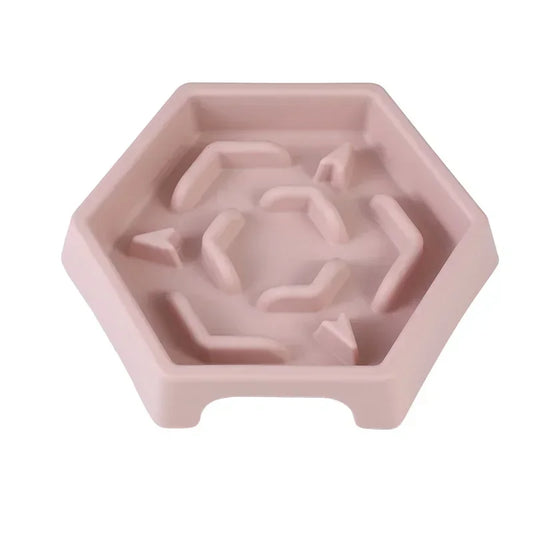 Dog Bowl Anti Choking Slow Food Bowl