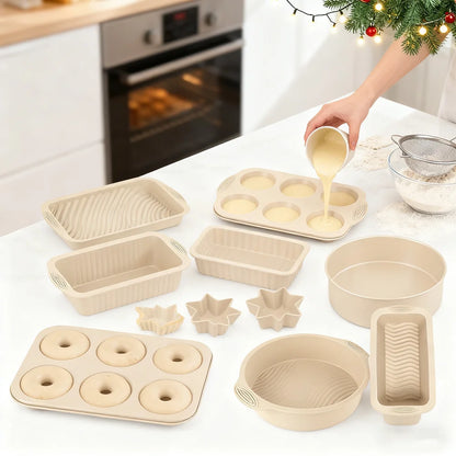 30Pcs Reusable Silicone Baking Molds