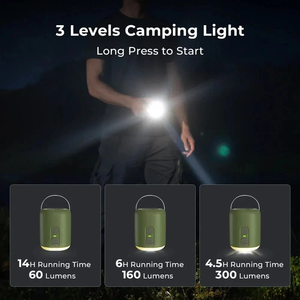 Air Pump with Lantern