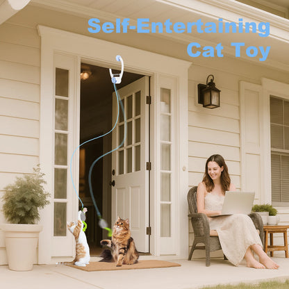 Interactive Cat Toy USB Rechargeable Self Play