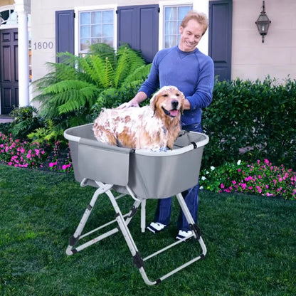 Elevated Dog Bath Tubs
