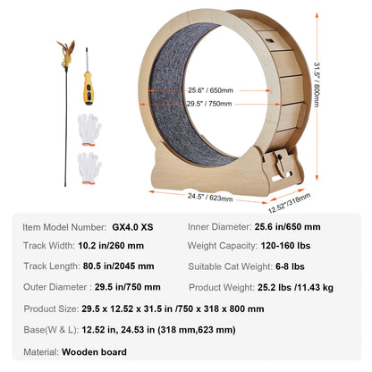 Wooden Cat Treadmill