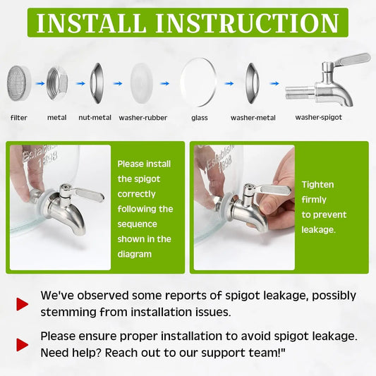 Drink Dispenser with Stand