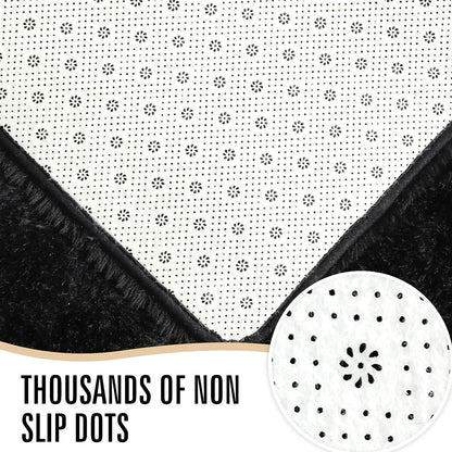Fuzzy Area Non Slip Rugs