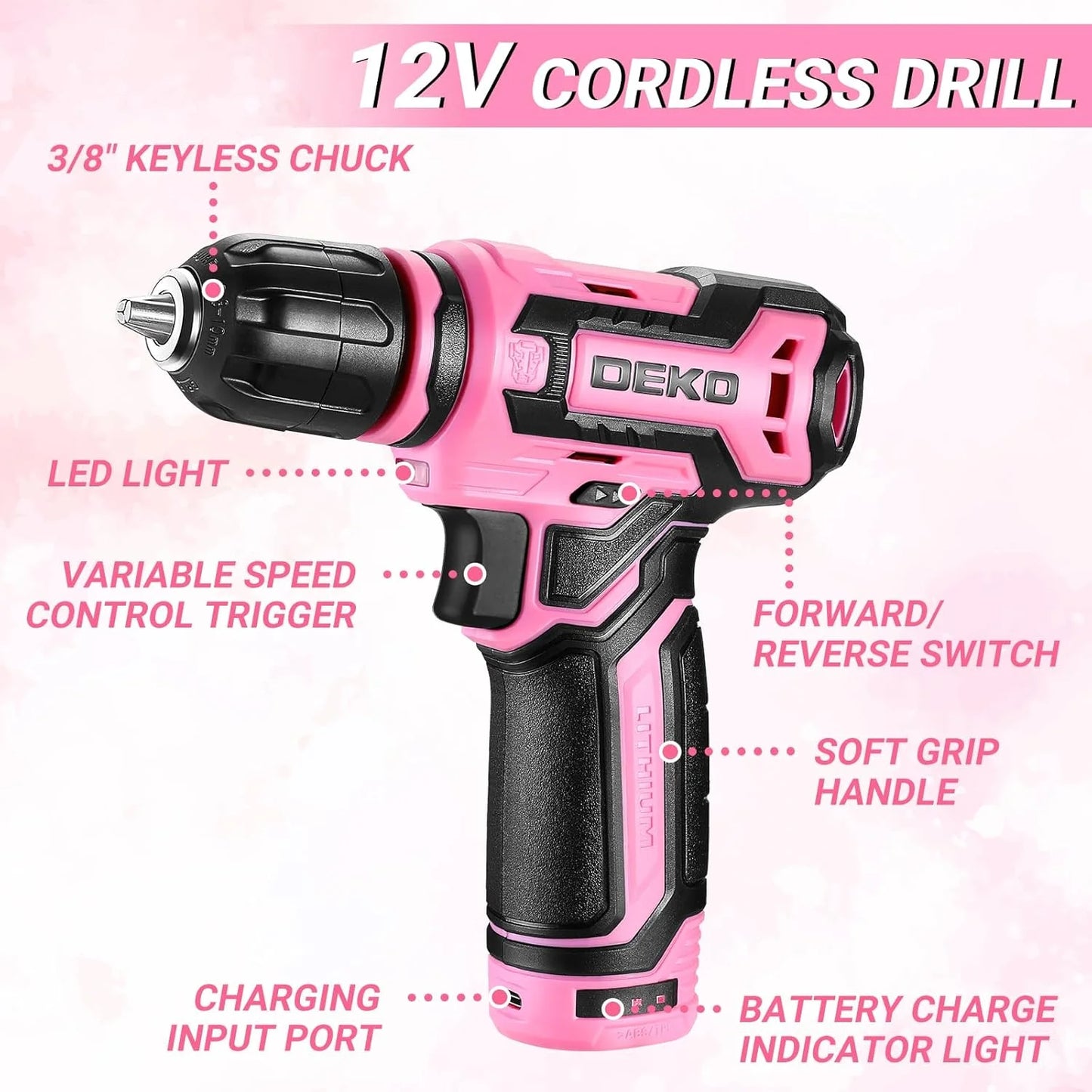 Cordless Drill Tool Sets