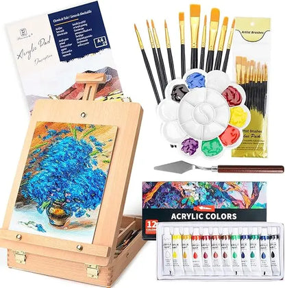 Tabletop Art Easel Box Set