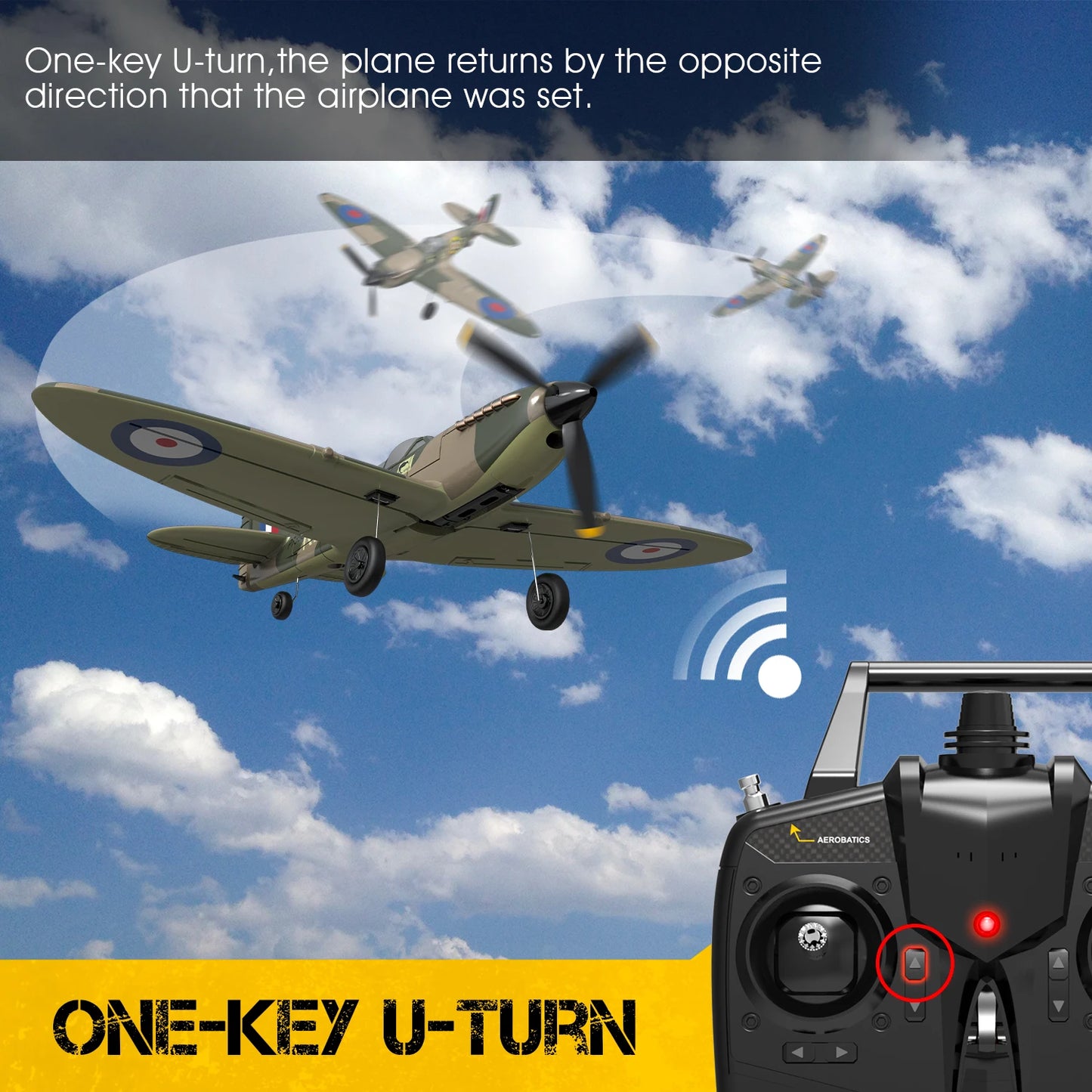 RC Plane Spitefire Remote Control Airplane