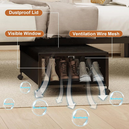 2-Pack Under-Bed Storage