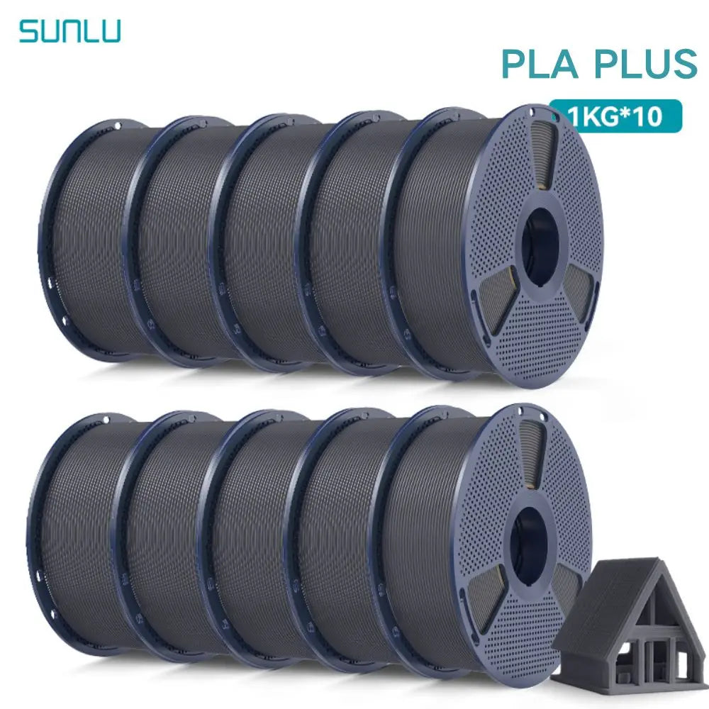 10 Rolls 3D Filament 1KG/roll 1.75mm For 3D Printing