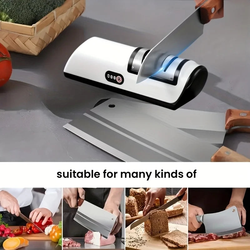 Kitchen Electric Knife Multifunctional Sharpener