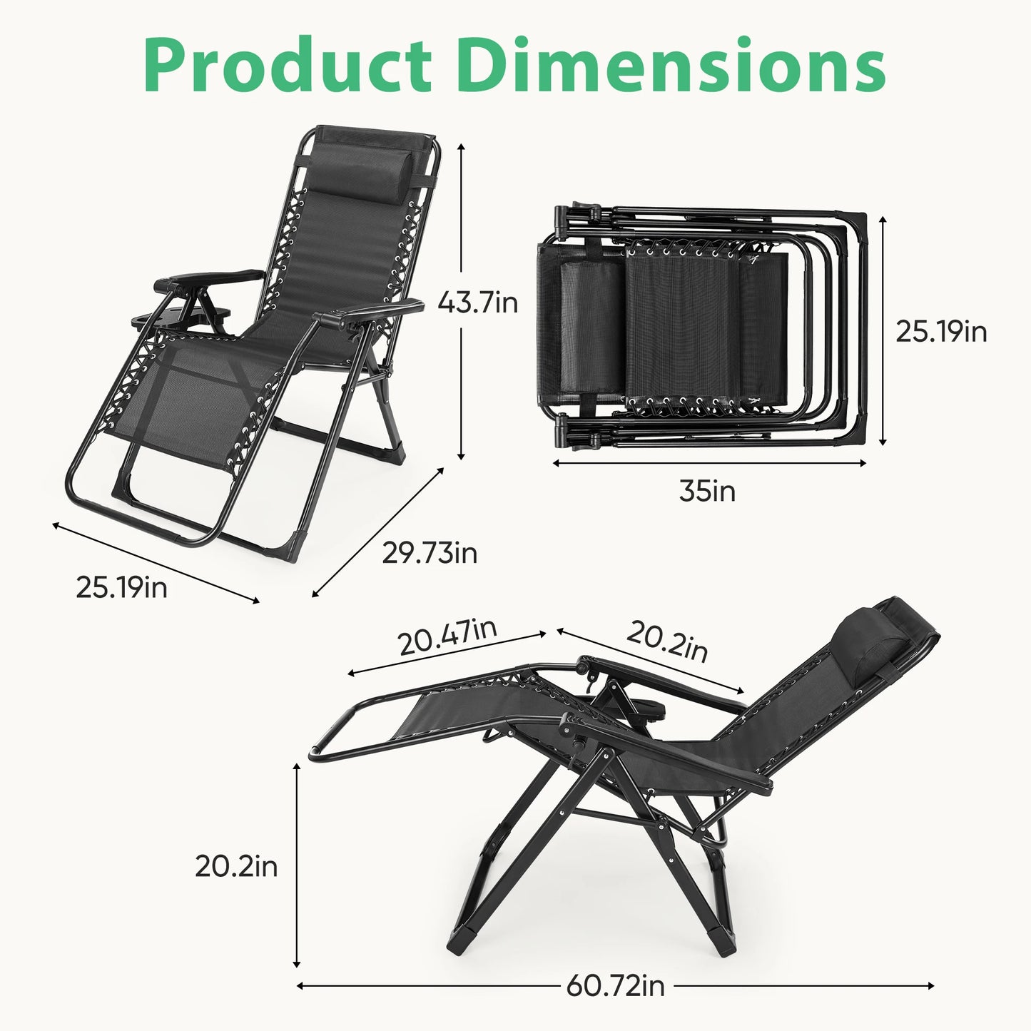 Zero Gravity Lounge Chair