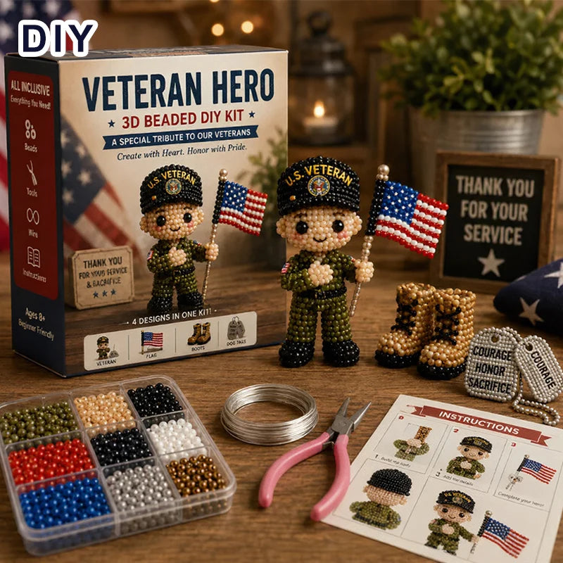 3D DIY Beaded Animal Kit