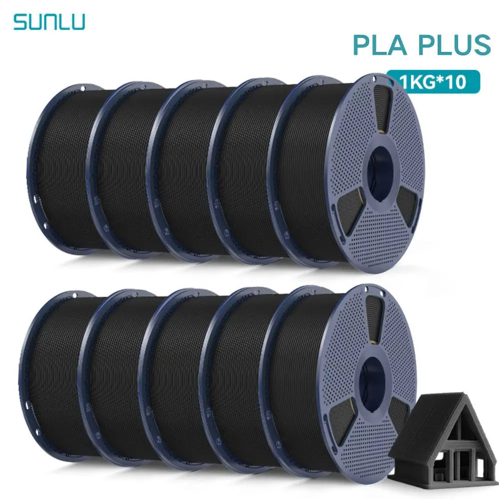 10 Rolls 3D Filament 1KG/roll 1.75mm For 3D Printing