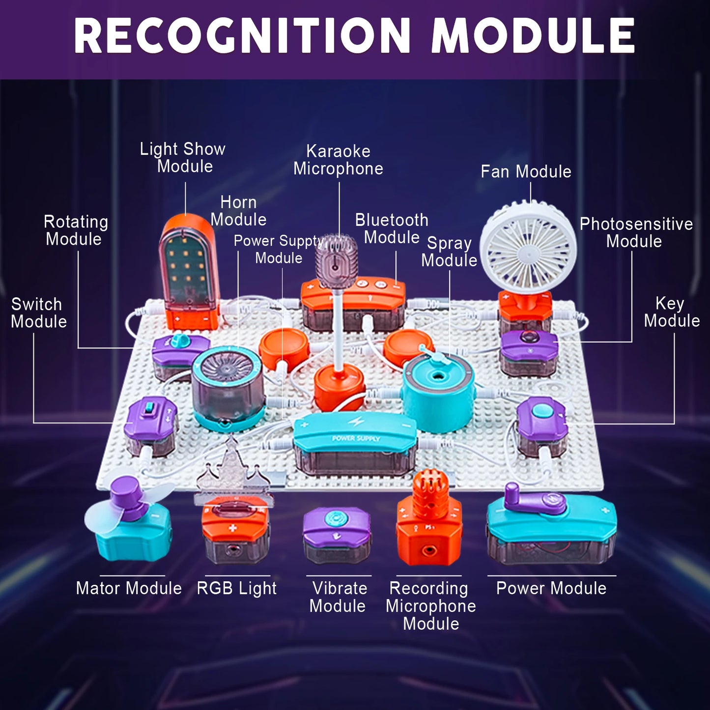 Science Circuit for Kids DIY Electronics Exploration Kit