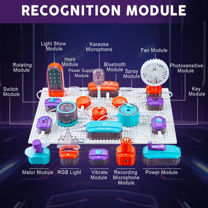 Science Circuit for Kids DIY Electronics Exploration Kit