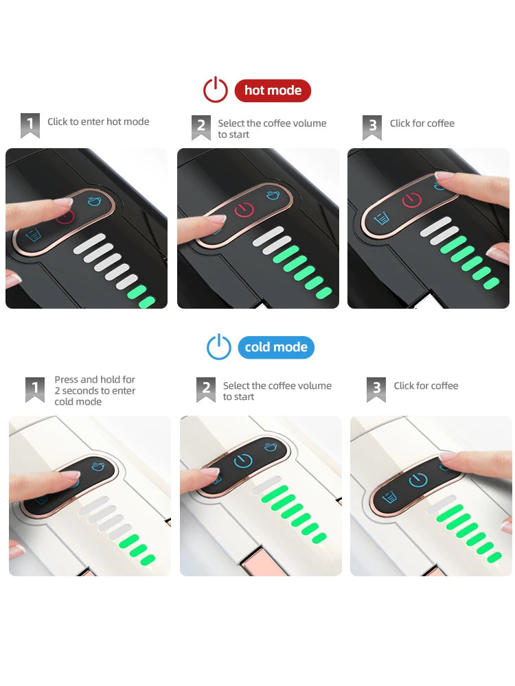 5 in 1 Multiple Capsule Coffee Machine