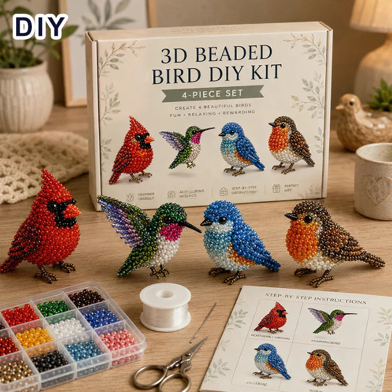 3D DIY Beaded Animal Kit