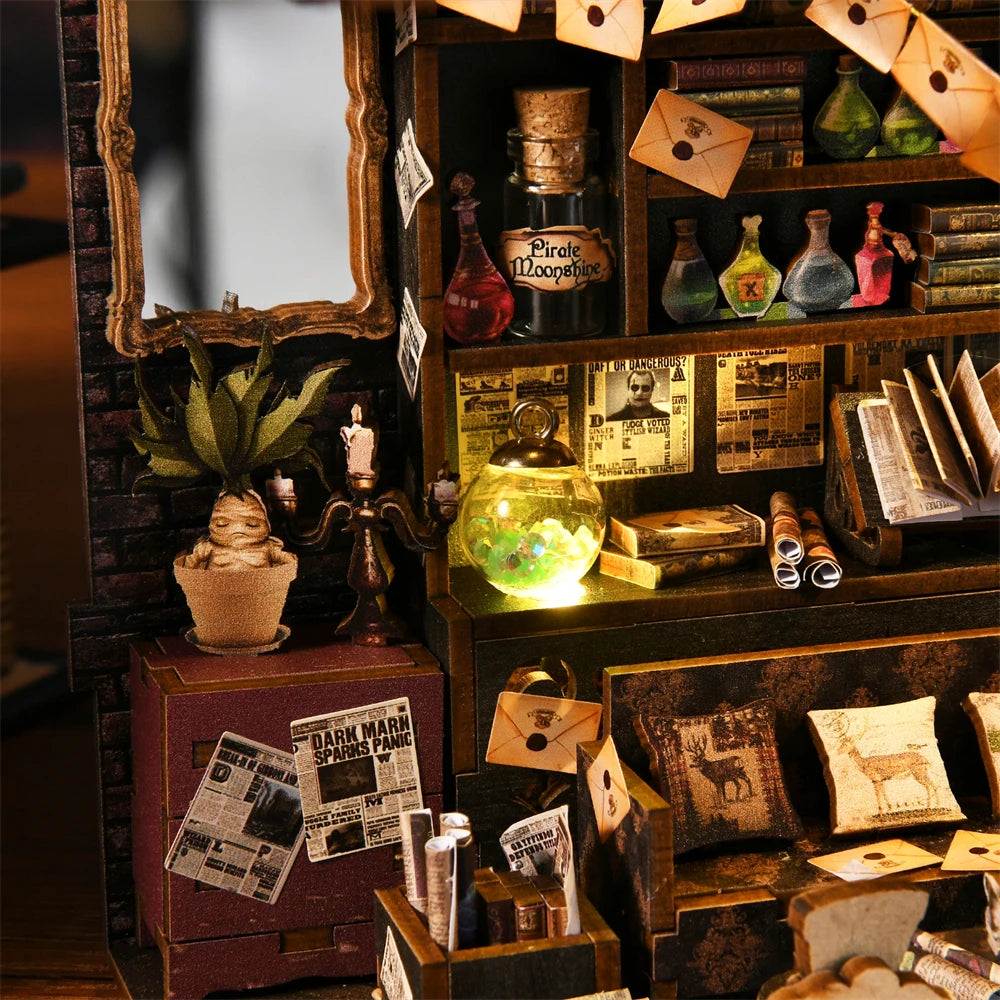 Book Nook Kit Magic House Wooden Puzzle