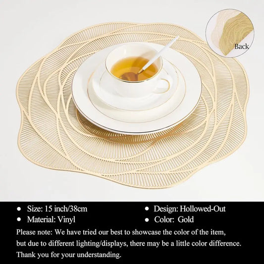 Gold Rose Placemats