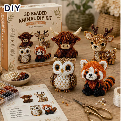 3D DIY Beaded Animal Kit